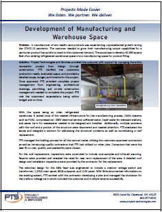 Development of Manufacturing & Warehouse Space PDF